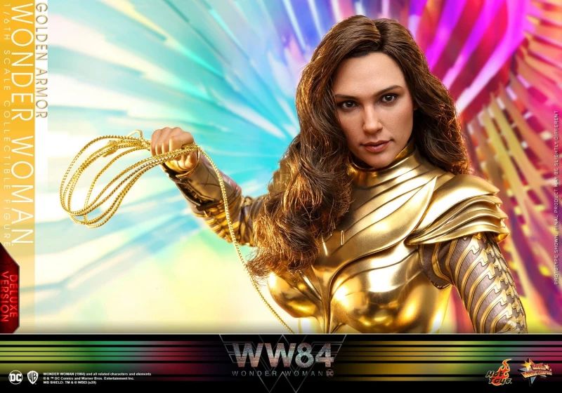 In Stock  HOTTOYS MMS578 WONDER WOMAN 1984 WW84 GOLDEN ARMOR 1/6 Action Figure DELUXE
