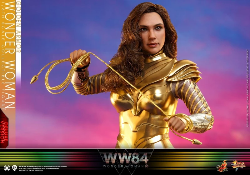 In Stock  HOTTOYS MMS578 WONDER WOMAN 1984 WW84 GOLDEN ARMOR 1/6 Action Figure DELUXE