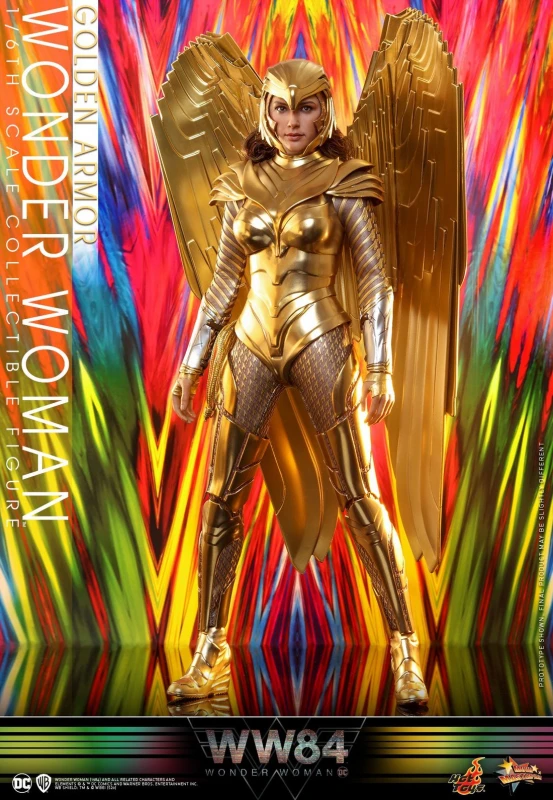 In Stock  HOTTOYS MMS578 WONDER WOMAN 1984 WW84 GOLDEN ARMOR 1/6 Action Figure DELUXE