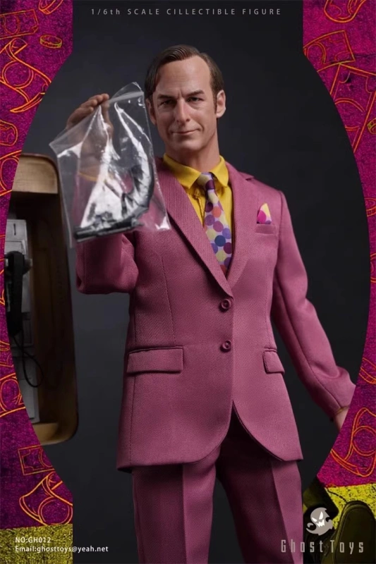 Pre-order Ghost toys GH-012 1/6 Seductive Saul Lawyer Goodman Action Figure Model