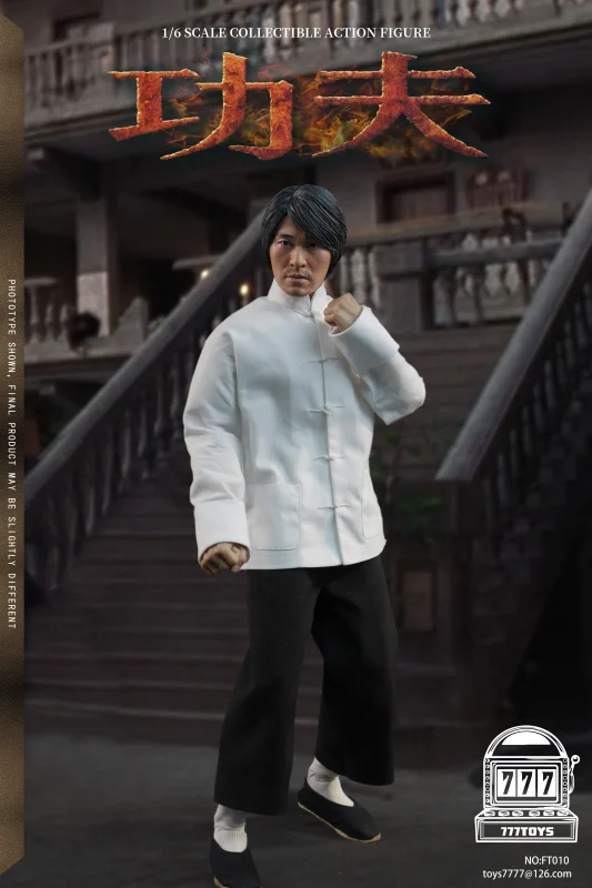In Stock 777TOYS NO.FT010 Kung Fu Star Stephen Chow 1/6 Action Figures