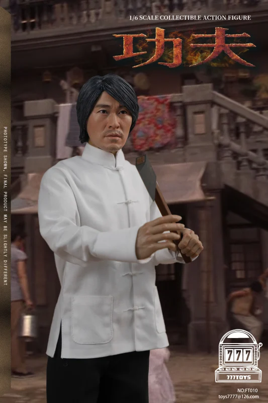 In Stock 777TOYS NO.FT010 Kung Fu Star Stephen Chow 1/6 Action Figures