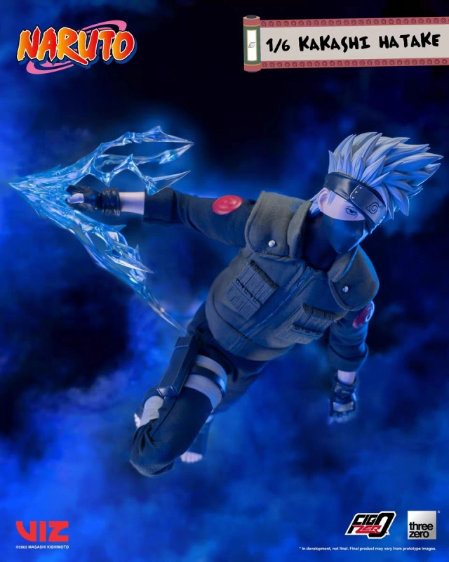 In Stock threezero FigZero Naruto: Kakashi Hatake 1/6 Scale Figure