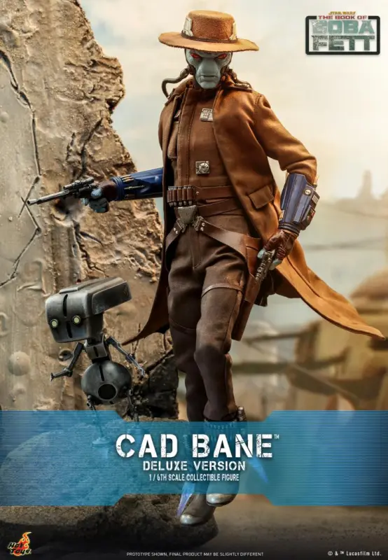 In Stock Hot Toys TMS080 STAR WARS: THE BOOK OF BOBA FETT 1/6 CAD BANE Deluxe Ver.