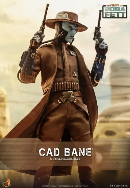 In Stock Hot Toys TMS080 STAR WARS: THE BOOK OF BOBA FETT 1/6 CAD BANE Deluxe Ver.