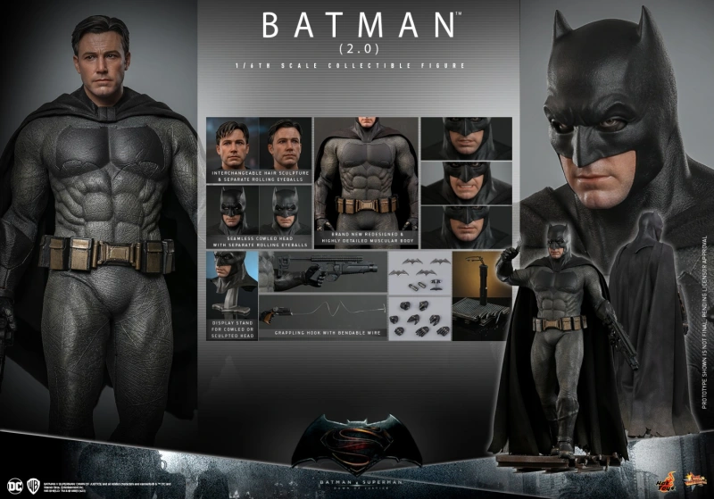Pre-order Hot Toys MMS731 1/6 Batman v Superman 2.0 Action Figure