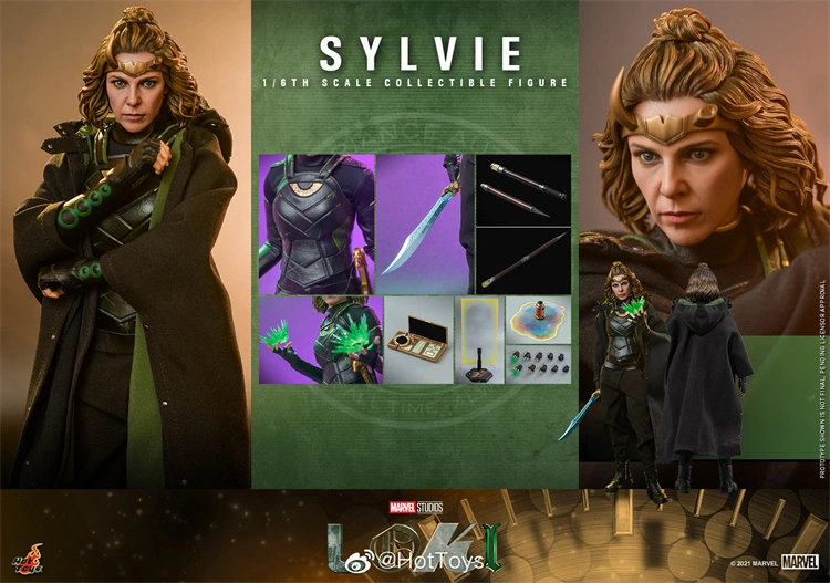 In Stock New Hot Toys TMS062 LOKI 1/6 SYLVIE MARVEL Action Figure Model Toy