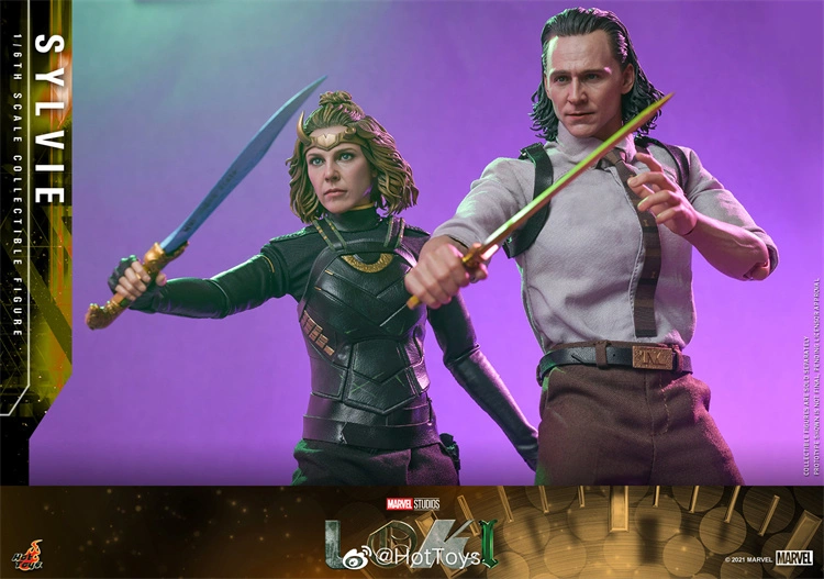 In Stock New Hot Toys TMS062 LOKI 1/6 SYLVIE MARVEL Action Figure Model Toy