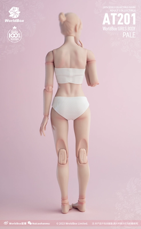 Worldbox AT201 AT202 1/6 Scale Collectible Figure Flexible European Girls Types Joint Body 12'' Action Figure Model Toys