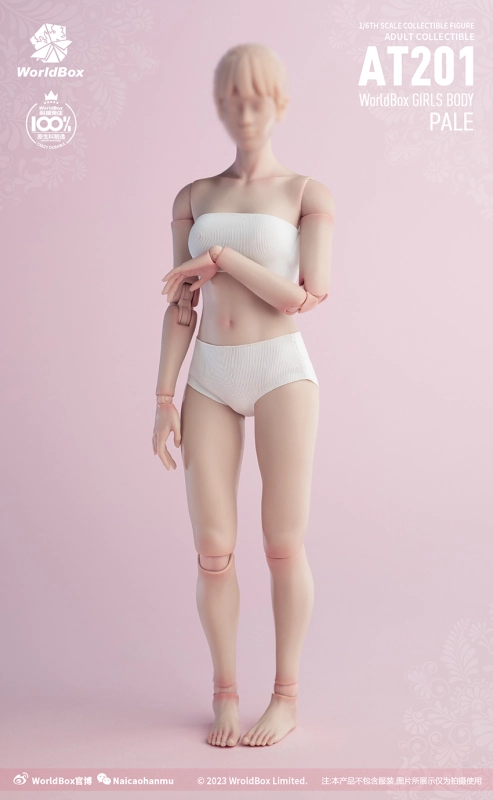 Worldbox AT201 AT202 1/6 Scale Collectible Figure Flexible European Girls Types Joint Body 12'' Action Figure Model Toys