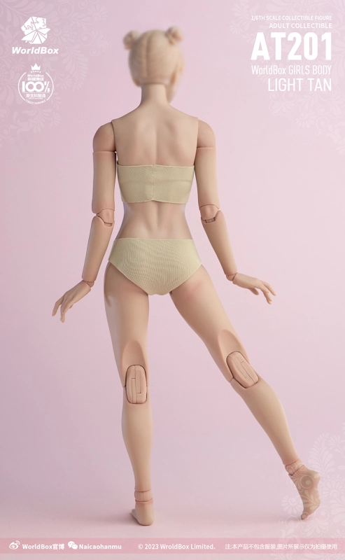 Worldbox AT201 AT202 1/6 Scale Collectible Figure Flexible European Girls Types Joint Body 12'' Action Figure Model Toys