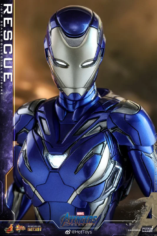In Stock Hot Toys MMS538D32 1/6 Figure Avengers Endgame MK49 Pepper Potts Rescue Suit NEW