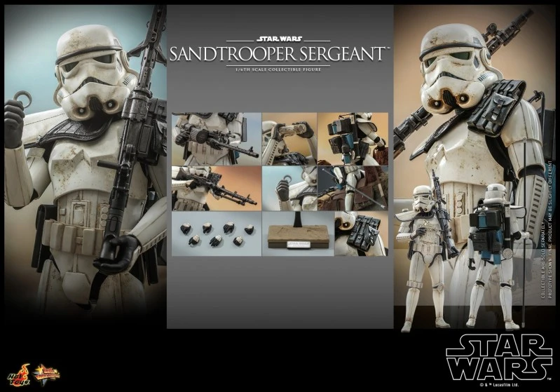 IN STOCK HOTTOYS 1/6 MMS721 SANDTROOPER SERGEANT