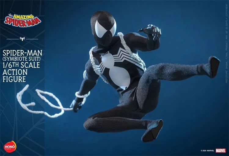 IN STOCK  Hot Toys Hono Studio HS04 Marvel Comics Spider-Man Symbiote Suit 1/6 Figure Toy