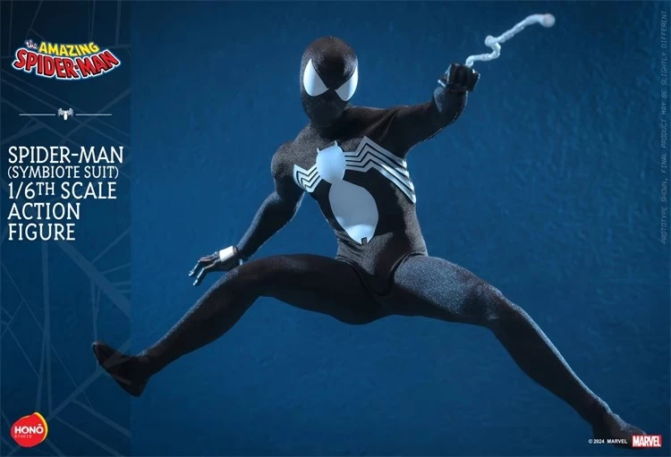 IN STOCK  Hot Toys Hono Studio HS04 Marvel Comics Spider-Man Symbiote Suit 1/6 Figure Toy