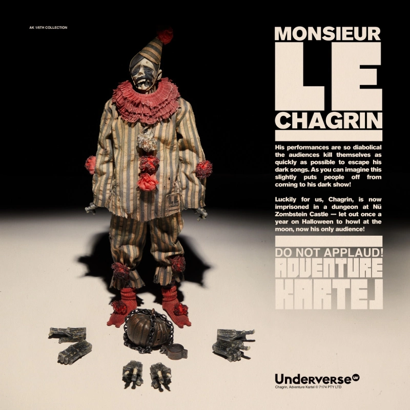 In Stock Underverse 1/6 Adventure Cartel series Mr. Chaglin UV202412