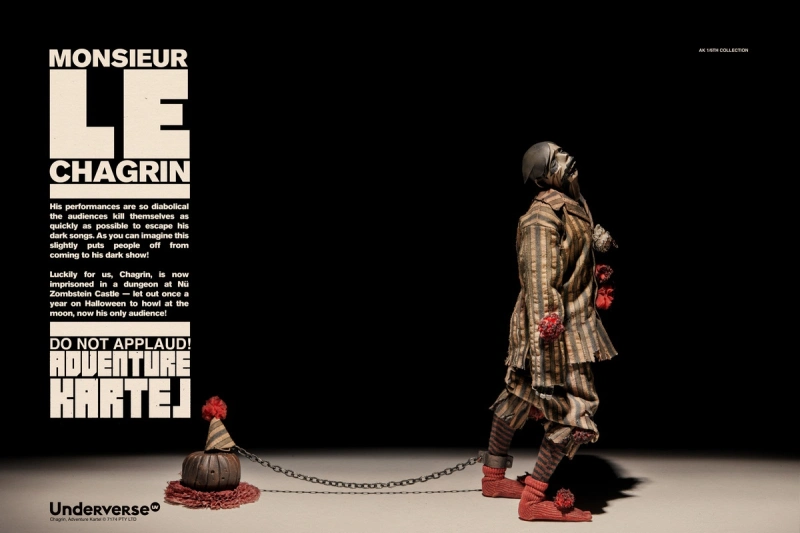 In Stock Underverse 1/6 Adventure Cartel series Mr. Chaglin UV202412