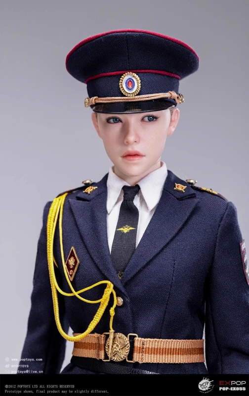In Stock New POPTOYS EX055 EX056  1/6 Russian Mounted Police Woman Female Action Figure