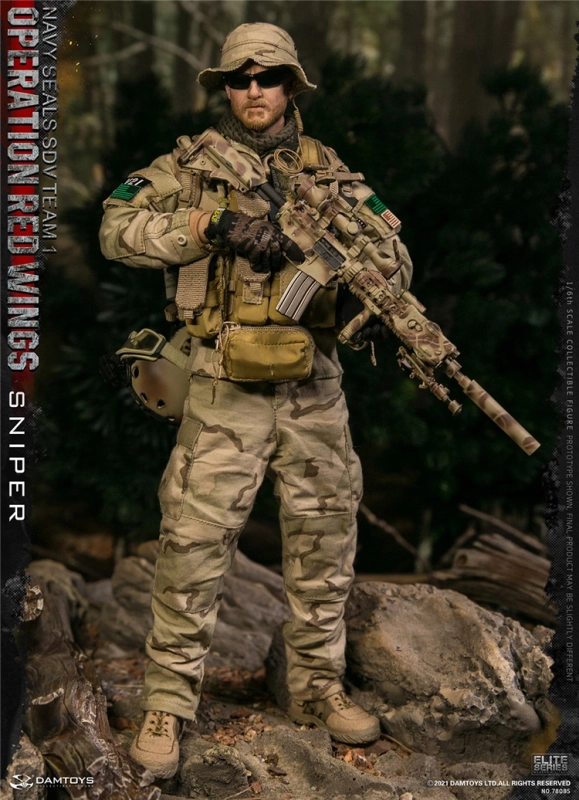In Stock  DAMTOYS 78085 Operation Red Wings NAVY SEALS SDV TEAM 1 Sniper figure