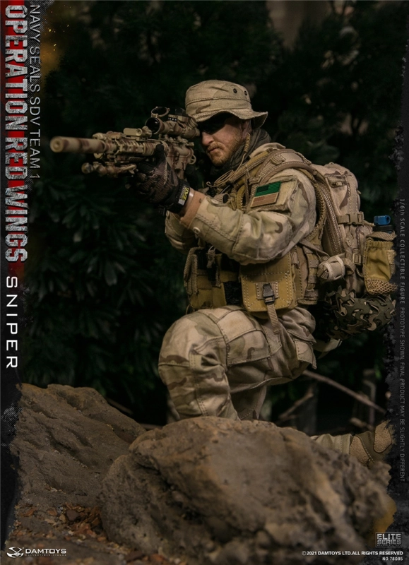 In Stock  DAMTOYS 78085 Operation Red Wings NAVY SEALS SDV TEAM 1 Sniper figure