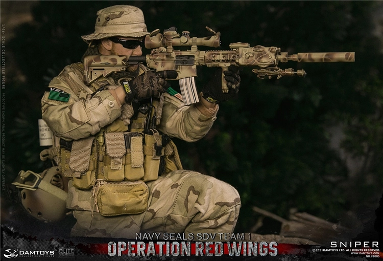 In Stock  DAMTOYS 78085 Operation Red Wings NAVY SEALS SDV TEAM 1 Sniper figure