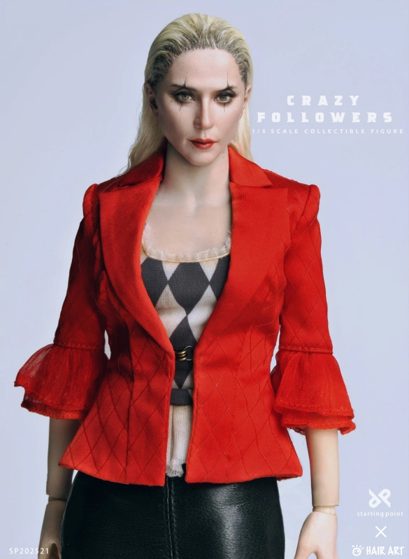 Pre-order Starting Studio X Silk Art Hair Transplant Studio 1/6 Crazy followers can move doll QD202501