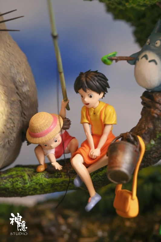 In Stock Miyazaki Miyazaki Totoro summer cozy time GK hand statue