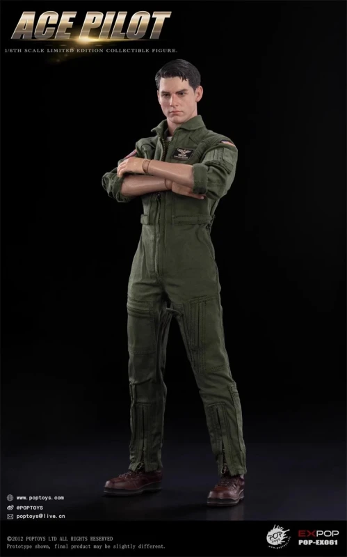 Per-Order POPTOYS  EX059 EX060 EX061 1/6 Scale ACE Pilot Flying suit Version