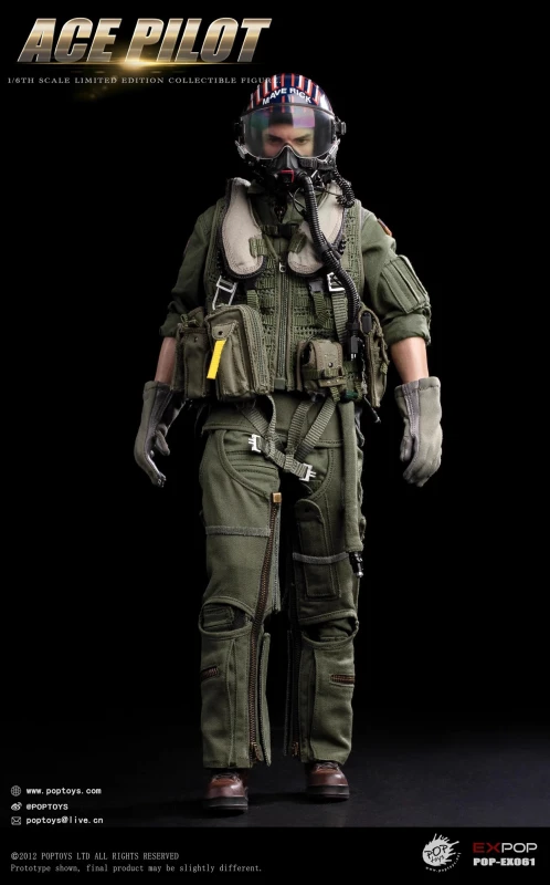 Per-Order POPTOYS  EX059 EX060 EX061 1/6 Scale ACE Pilot Flying suit Version