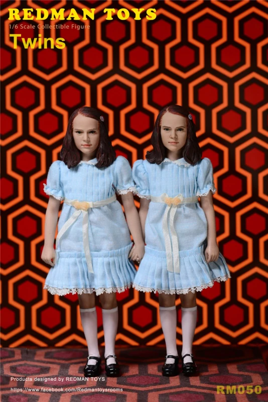 In Stock 1/6 Redman Toys RM050 The Shining Twins Double Girl Action Figure