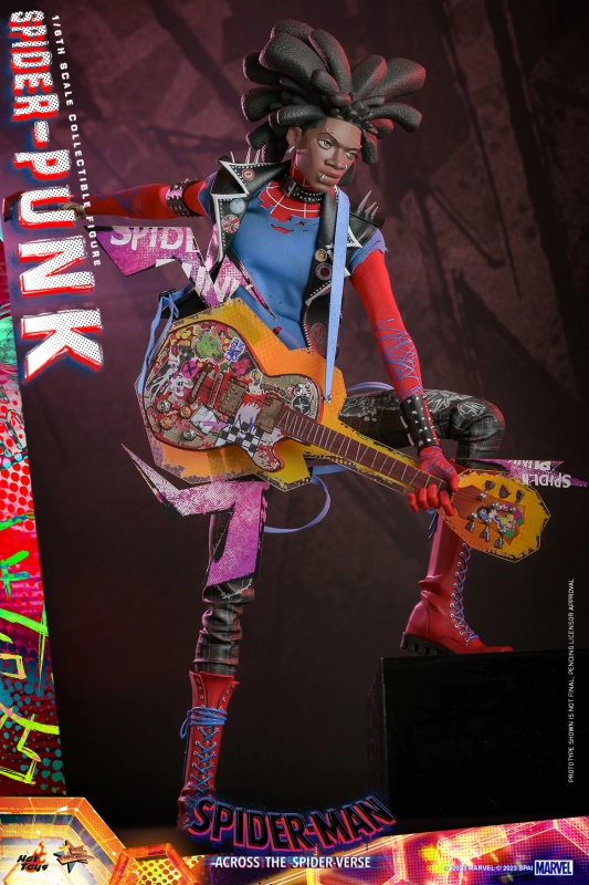 In Stock  Hot Toys MMS726 Spider-Man: Across the Spider-Verse Spider-Punk