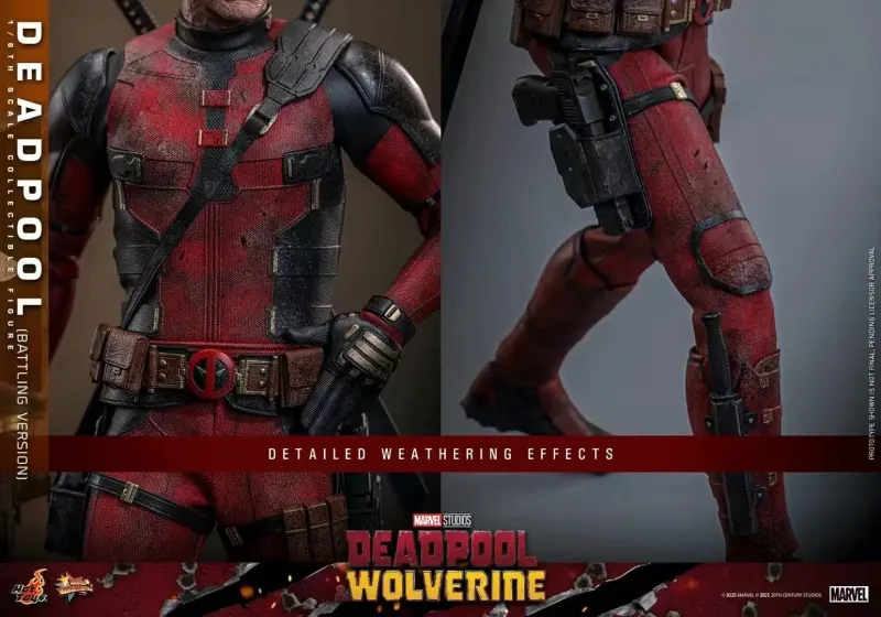 In Stock  🔥Hot Toys 1/6 Deadpool and Wolverine (Combat Edition) scale Collection action figures