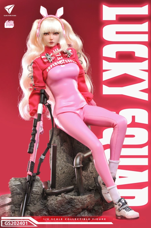 In Stock  Glass Stone Studio GS202401 1/6 Lucky Squad Female Action Figure Model