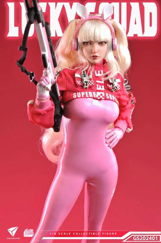 In Stock  Glass Stone Studio GS202401 1/6 Lucky Squad Female Action Figure Model