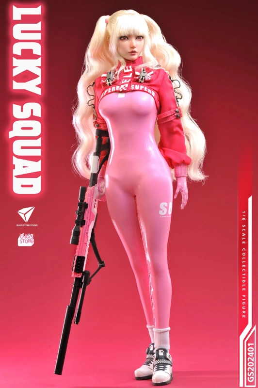 In Stock  Glass Stone Studio GS202401 1/6 Lucky Squad Female Action Figure Model