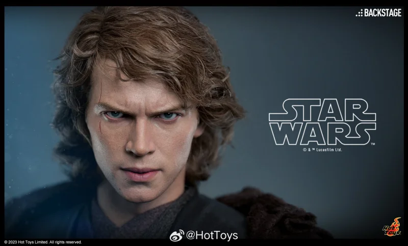 In Stock HotToys HT DX34AE Star Wars III Anakin Skywalker Hair Transplant Edition