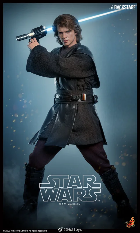 In Stock HotToys HT DX34AE Star Wars III Anakin Skywalker Hair Transplant Edition