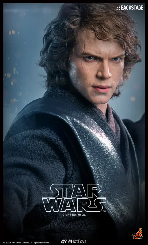 In Stock HotToys HT DX34AE Star Wars III Anakin Skywalker Hair Transplant Edition