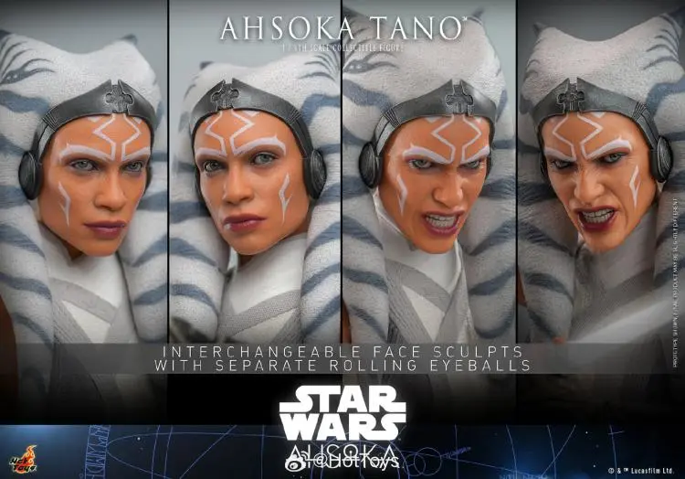 In Stock New Hot Toys TMS118 1/6 Star Wars Ahsoka Tano Collectible Action Figure