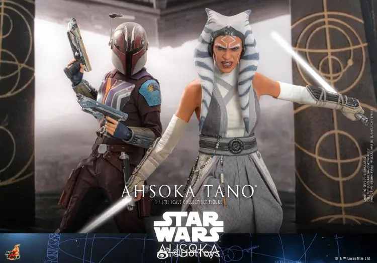 In Stock New Hot Toys TMS118 1/6 Star Wars Ahsoka Tano Collectible Action Figure