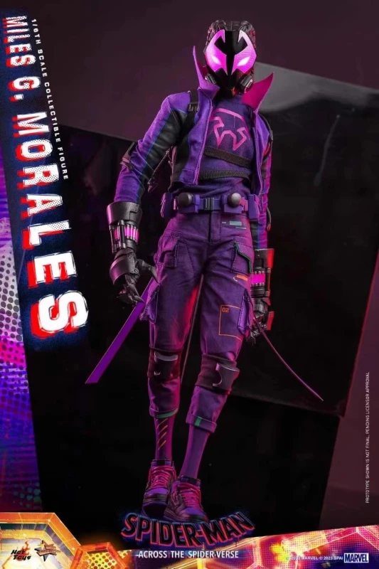 In Stock Hot Toys MMS725 Spider-Man: Across the Spider-Verse Miles Morales Normal VER