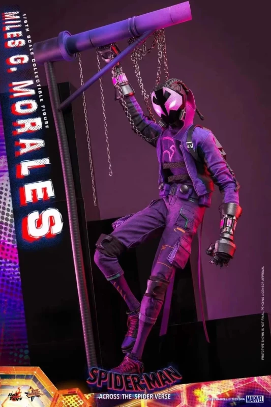 In Stock Hot Toys MMS725 Spider-Man: Across the Spider-Verse Miles Morales Normal VER
