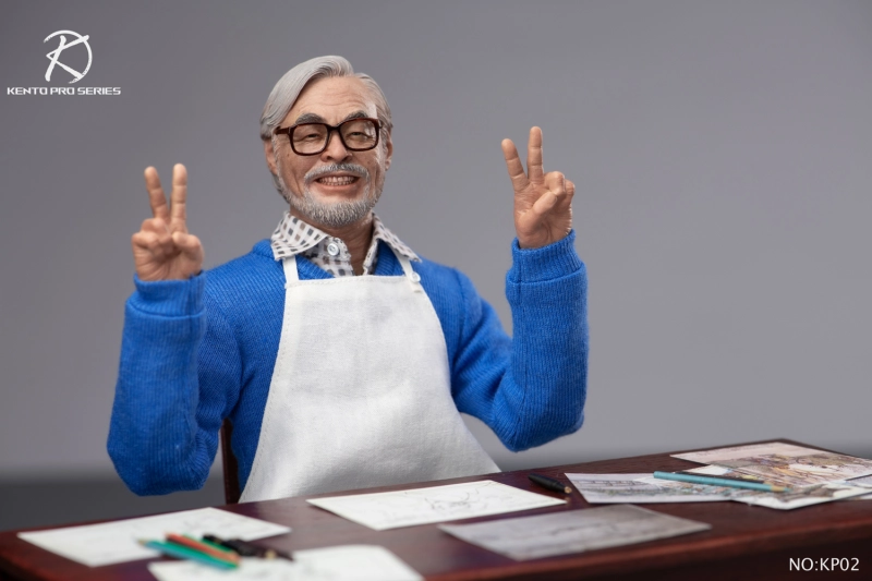 Pre-Sale Kento pro Series KP02 1/6 The old grandpa who loves to draw can be a moving figure