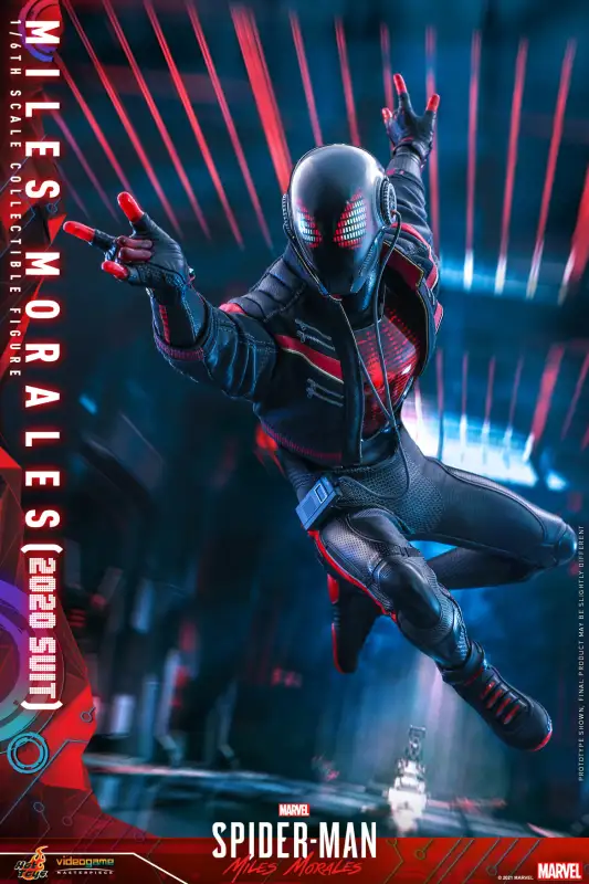 In Stock New Hot Toys VGM49 Marvel’s Spider-Man 1/6 Miles Morales (2020 Suit)