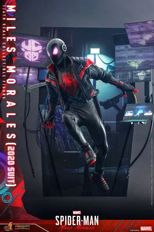 In Stock New Hot Toys VGM49 Marvel’s Spider-Man 1/6 Miles Morales (2020 Suit)