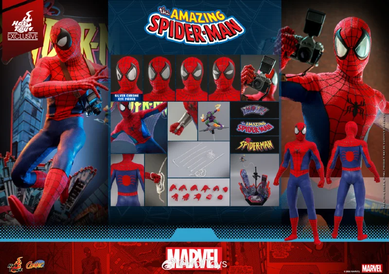 In Stock Hot Toys CMS015 MARVEL COMICS 1/6 SPIDER-MAN Action Figure Model