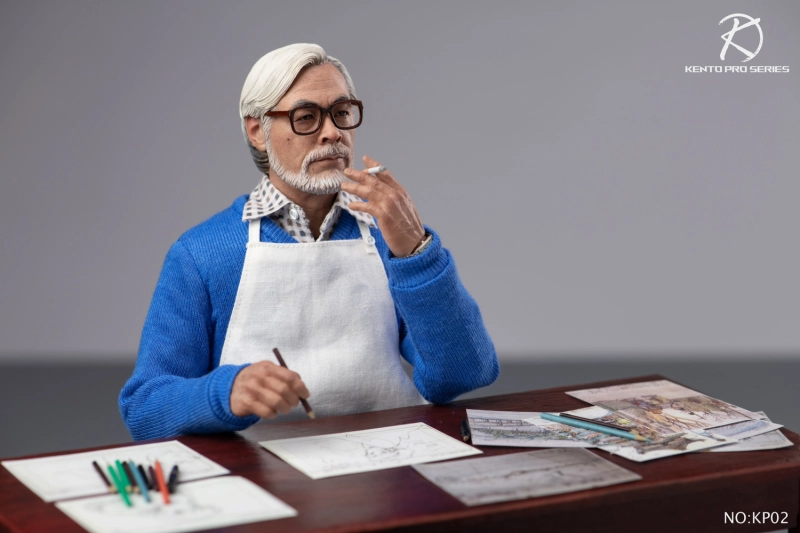Pre-Sale Kento pro Series KP02 1/6 The old grandpa who loves to draw can be a moving figure