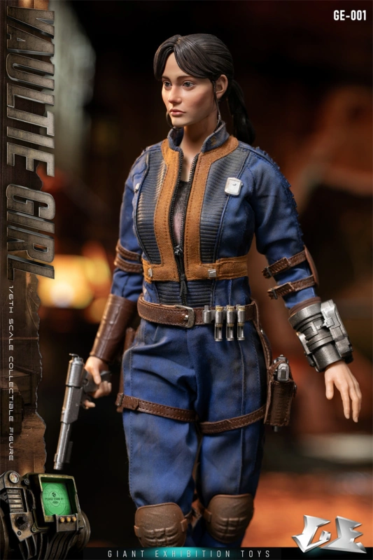 In Stock  Giant exhibition toys 1/6 Waste shelter girl  GE-001