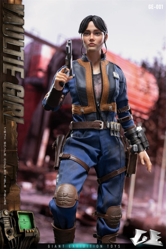 In Stock  Giant exhibition toys 1/6 Waste shelter girl  GE-001