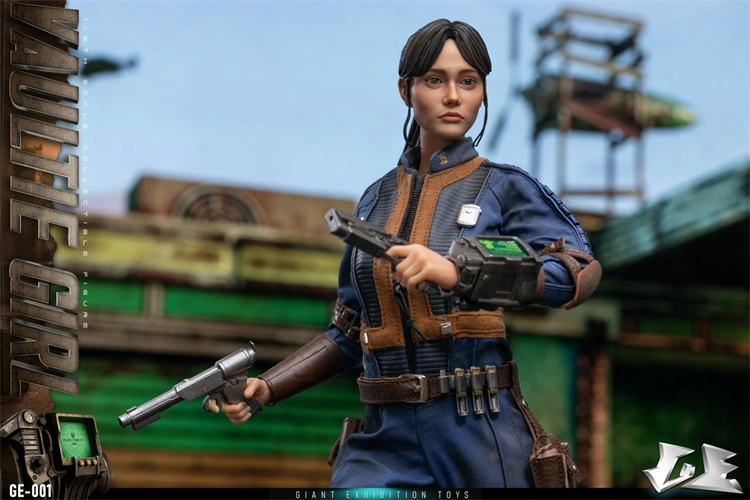 In Stock  Giant exhibition toys 1/6 Waste shelter girl  GE-001